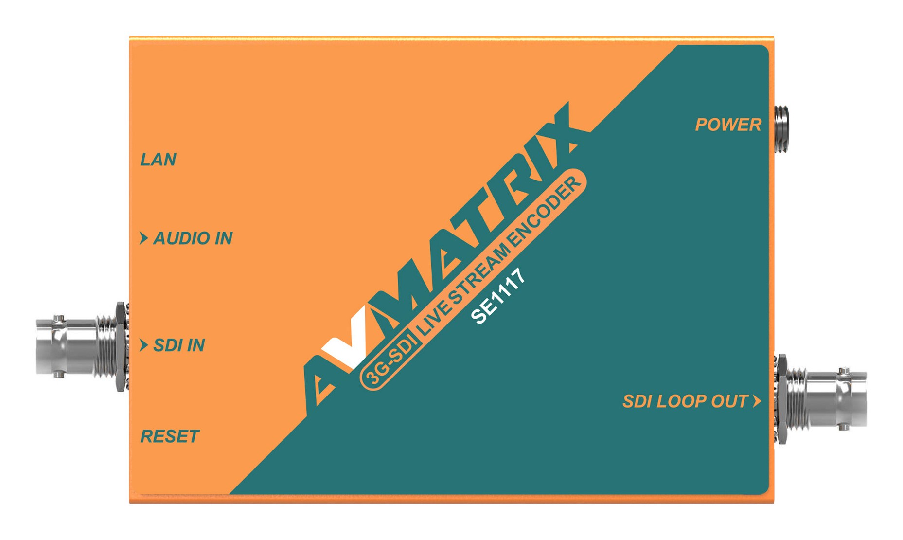 AVMATRIX SE1117 – Popis konektorov na hornej strane