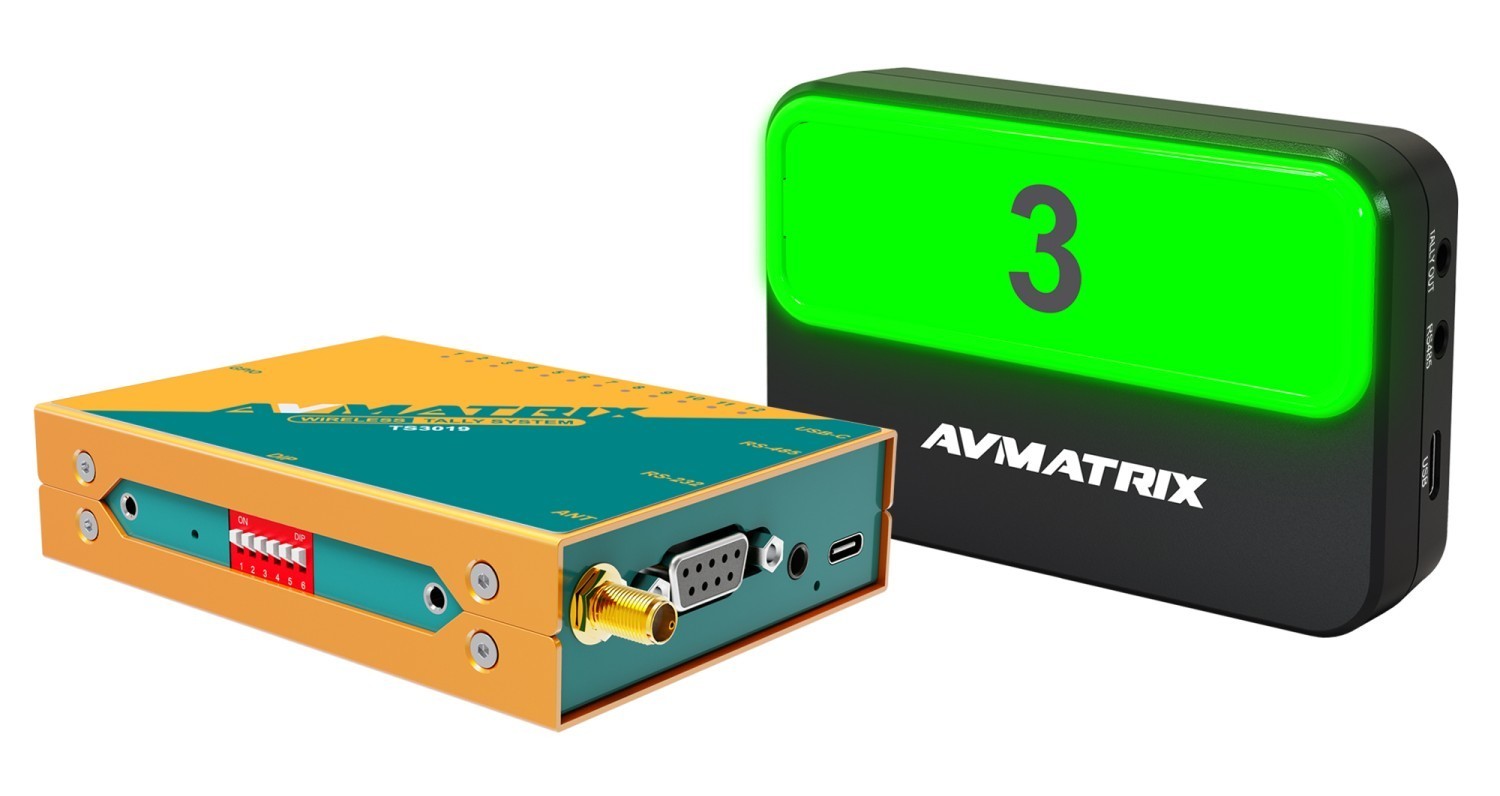 AVMATRIX TS3019-4 – Riadiaci box a lampa