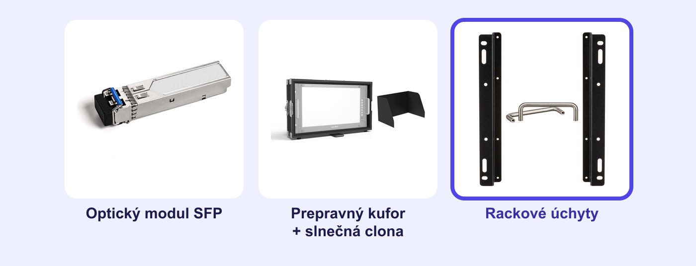 Voliteľné príslušenstvo monitora Lilliput Q28