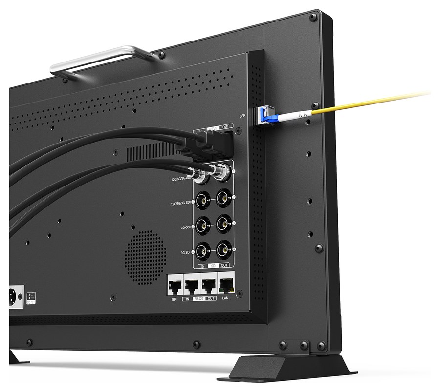 Lilliput Q15 optický modul SFP – Slot SFP+ na monitore