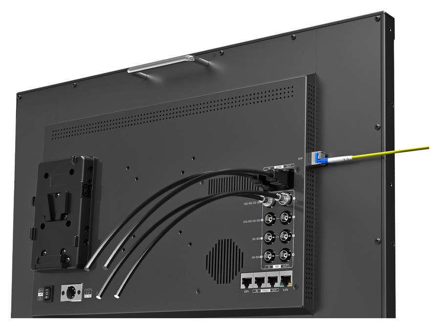 Lilliput Q24 optický modul SFP – Slot SFP+ na monitore
