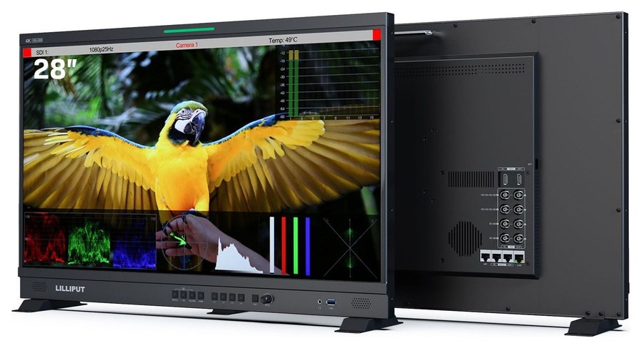 Lilliput Q28 optický modul SFP – Slot SFP+ na monitore