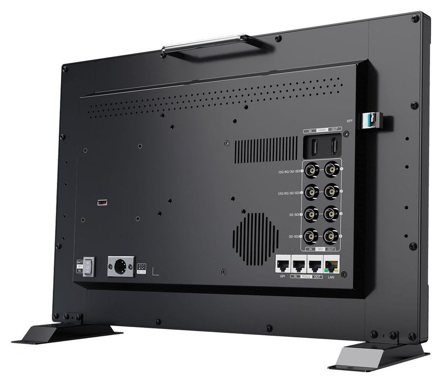 Lilliput Q18 optický modul SFP – Slot SFP+ na monitore