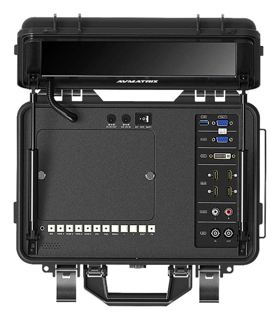 AVMATRIX PM1250 – Panel konektorov