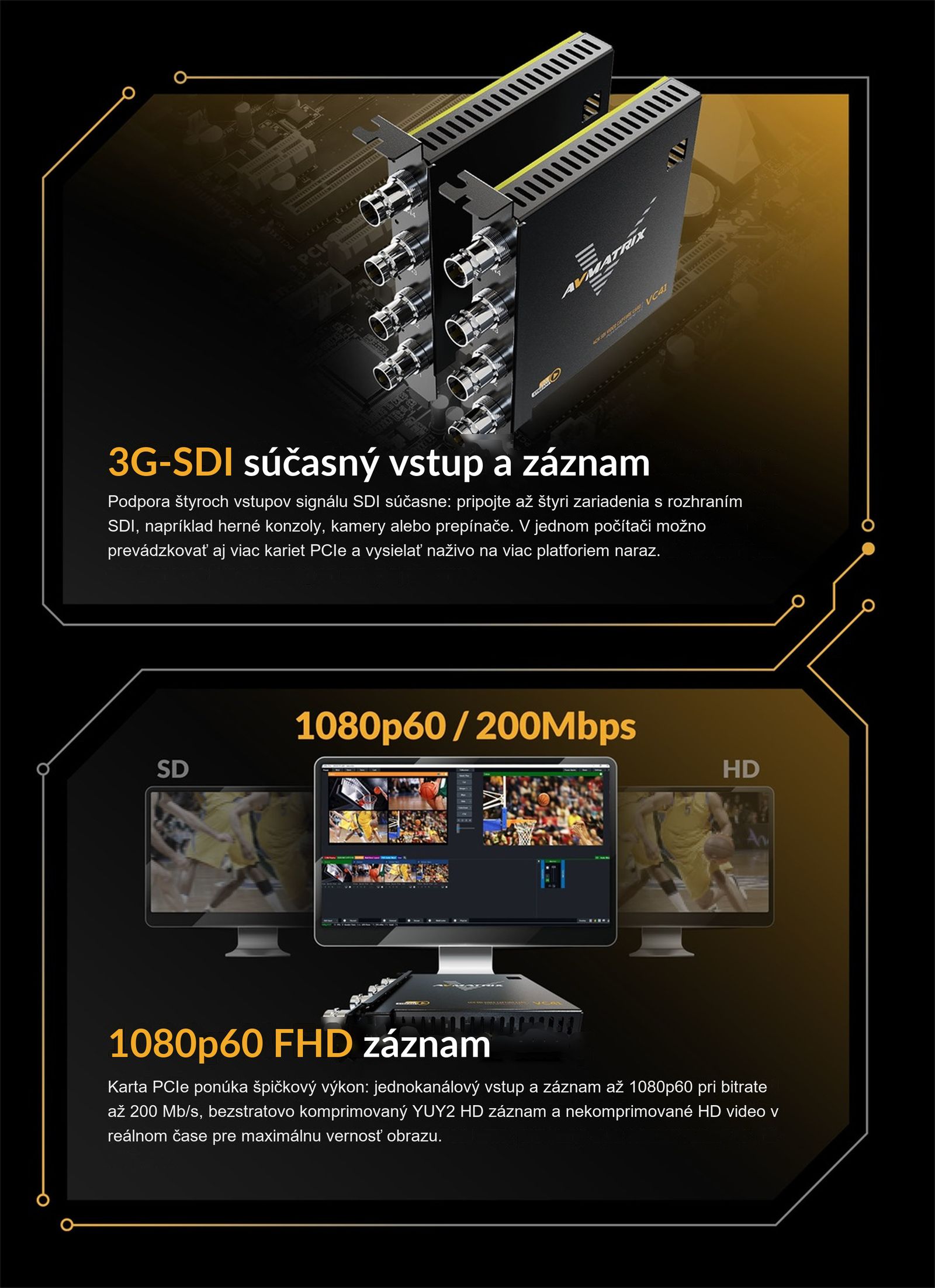 AVMATRIX VC41 – infografika