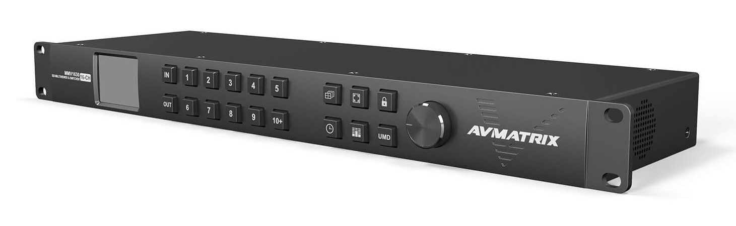 AVMATRIX MMV1630 – Predný panel