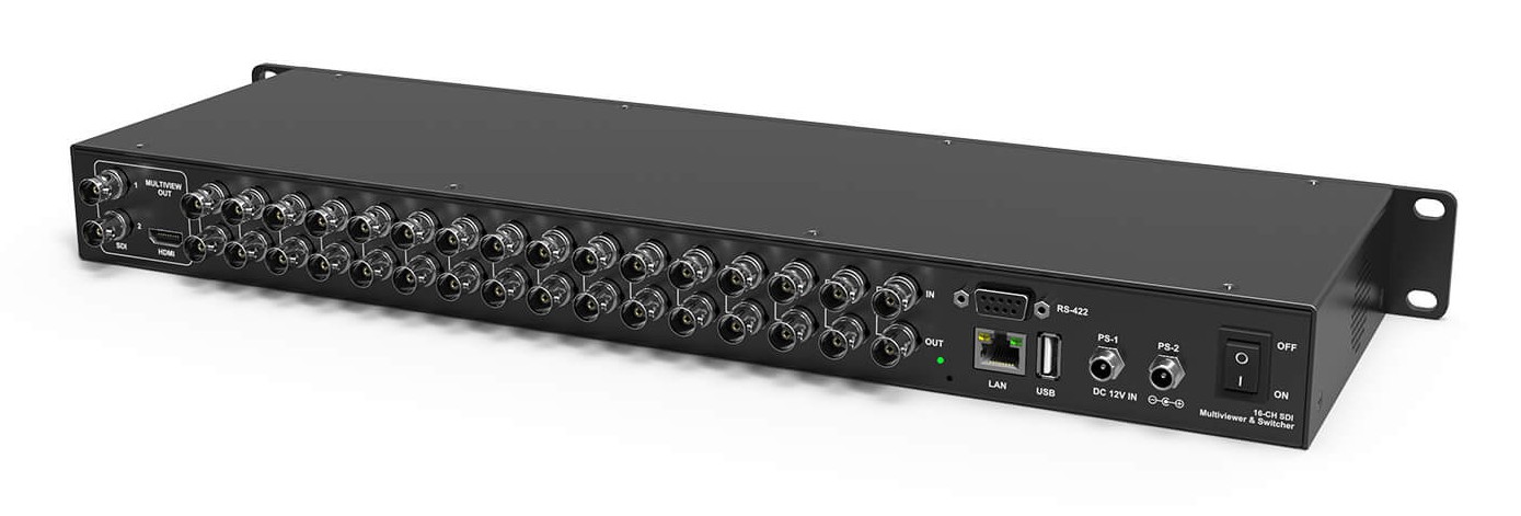 AVMATRIX MMV1630 – Zadný panel so 16 vstupmi