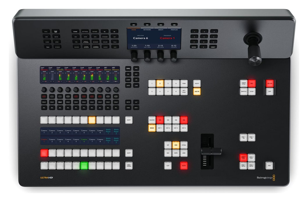 ATEM Television Studio 4K8 2TB – Vysielací panel s T-barom
