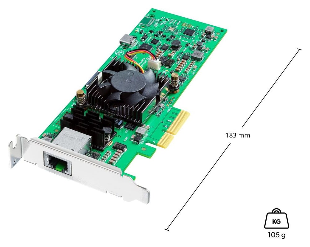 DeckLink IP HD – Nízky profil a rozmery