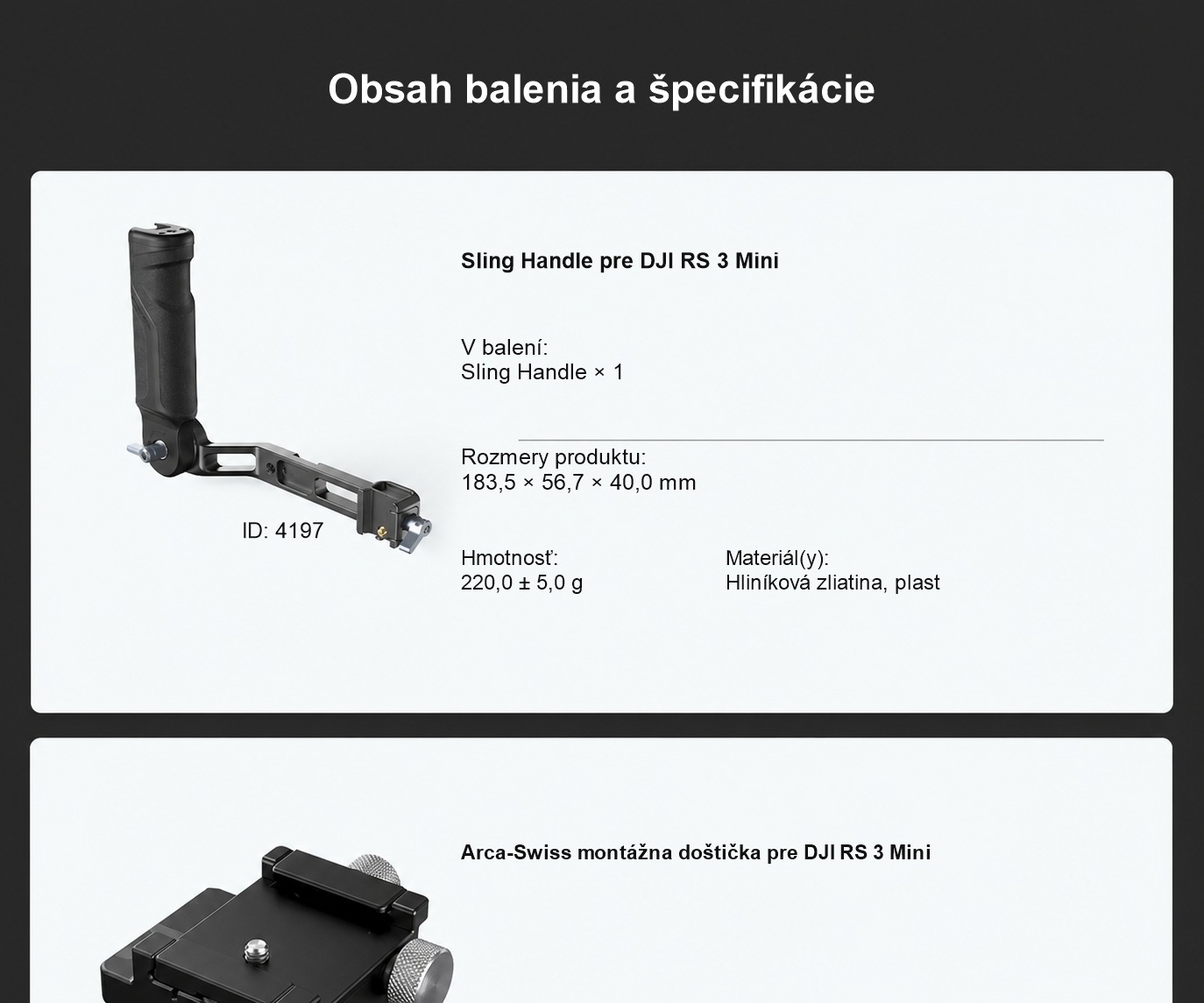 SmallRig Sling Handle 4197B SK 11
