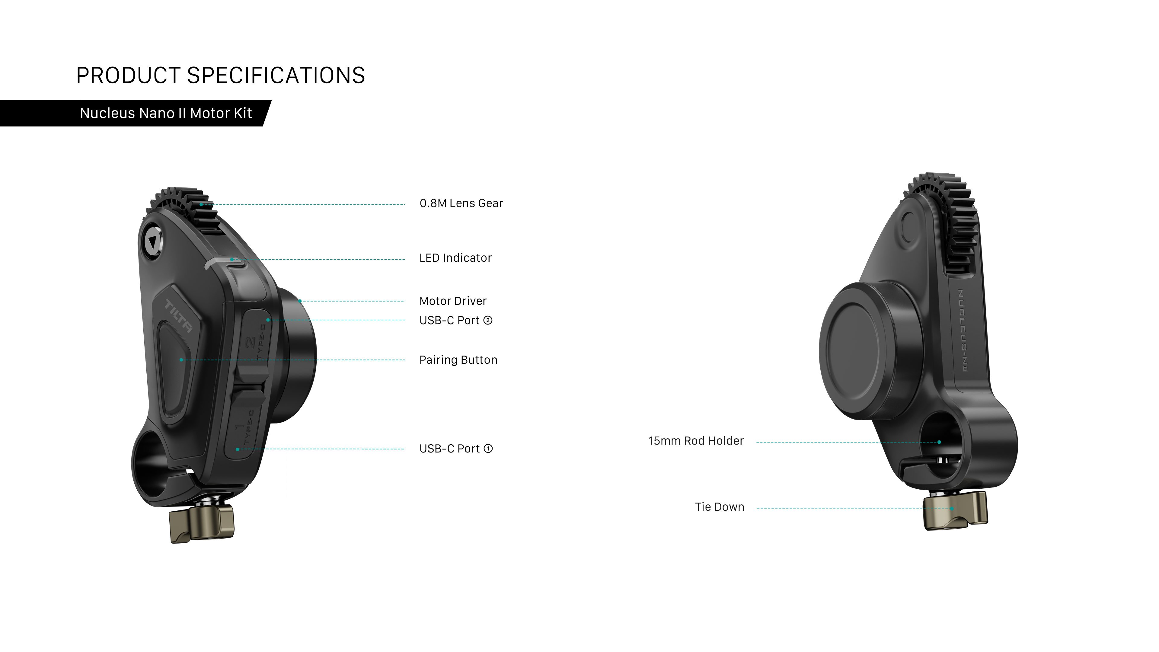 Nucleus Nano II Motor Kit Nucleus Nano II Motor Kit