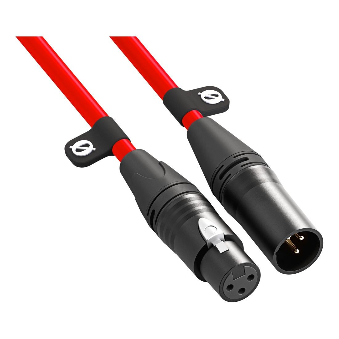 RØDE XLR Cable 3m (Red) – Profesionálna konštrukcia