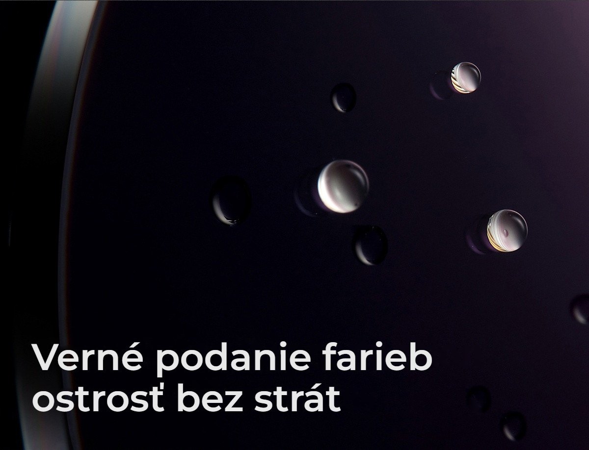 Verné farby, ostrosť bez strát