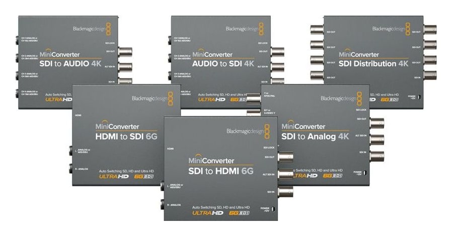 Mini Converter SDI to Audio 4K – Rad Mini Converter 6G-SDI