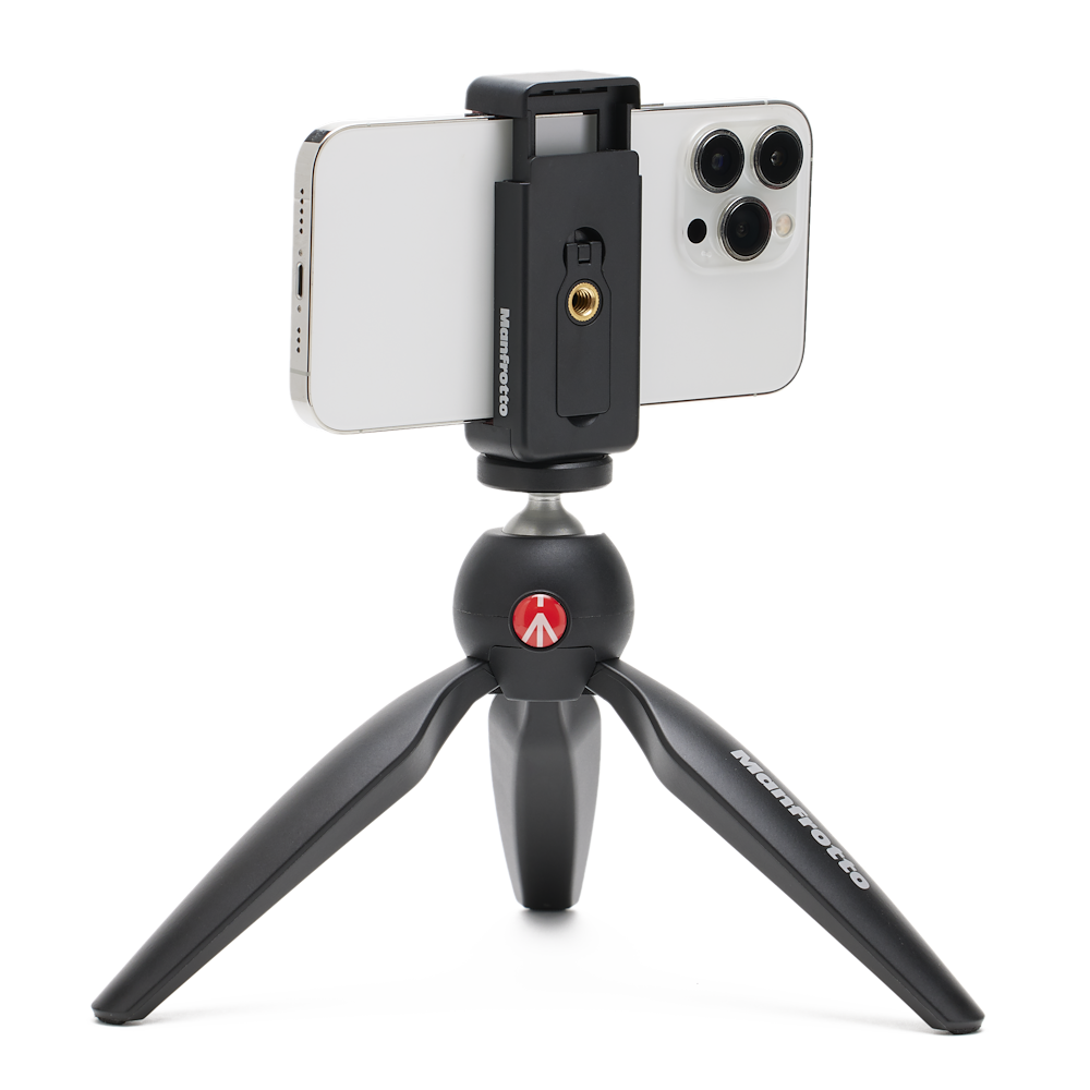 Zadný závit držiaka smartfónu v sade Manfrotto PIXI