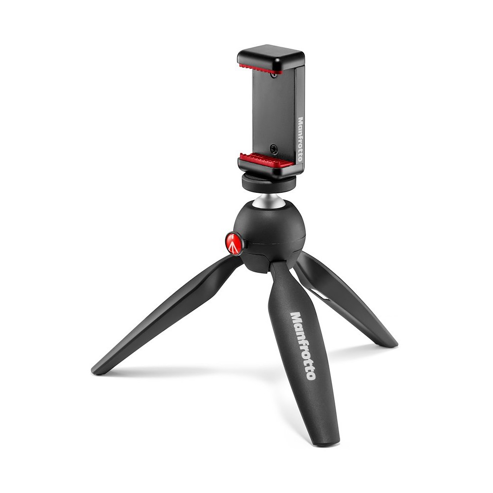 Kompletná sada Manfrotto PIXI s mini statívom a držiakom smartfónu