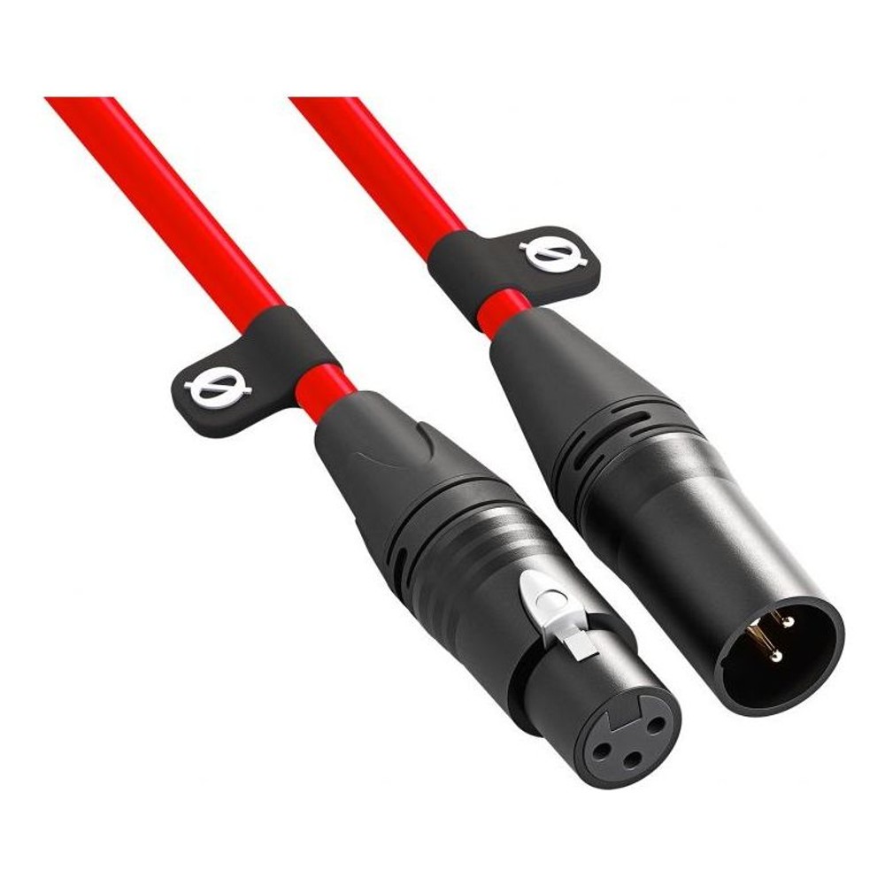 RØDE XLR Cable 6m (Red) – Profesionálna konštrukcia