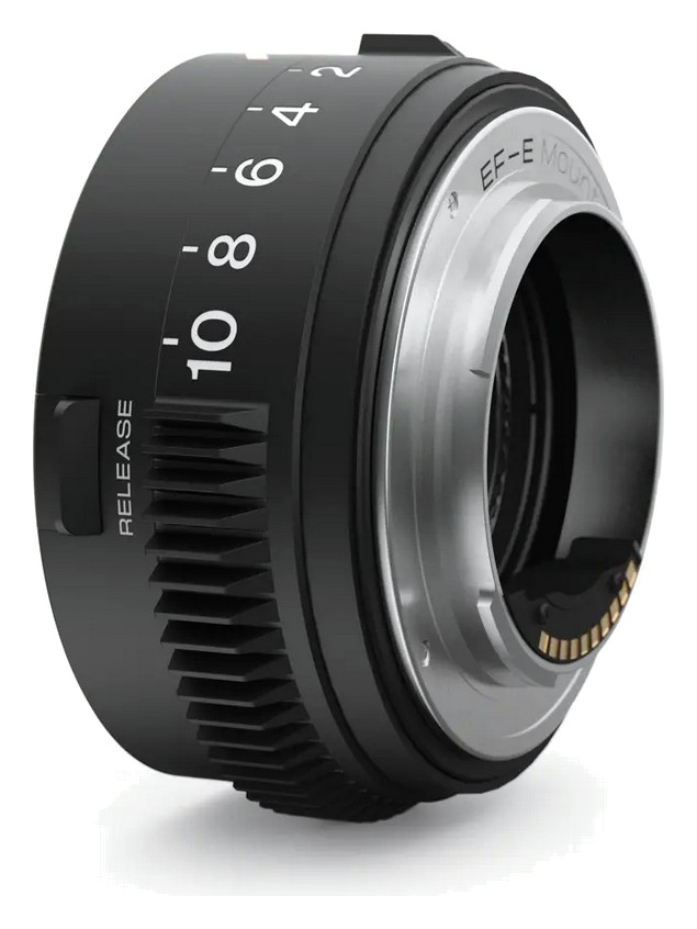 Vzhľad Canon K-35 pre objektívy EF – Elektronika pre objektívy EF
