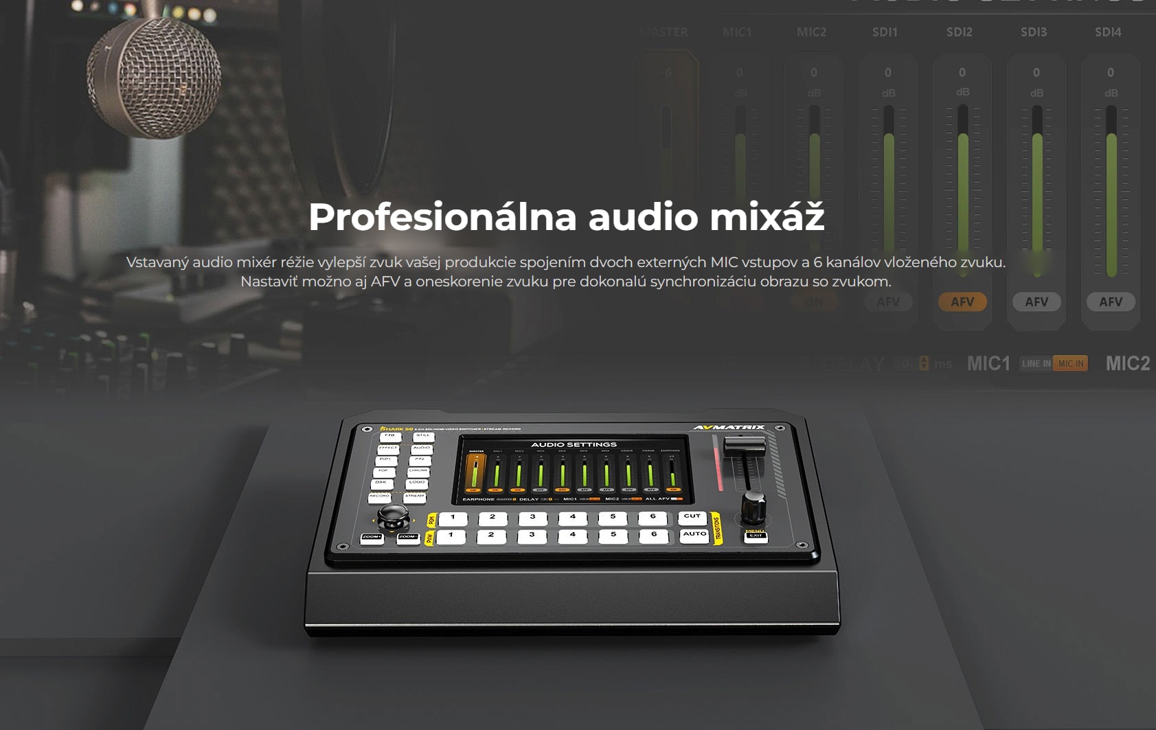 AVMatrix Shark S6