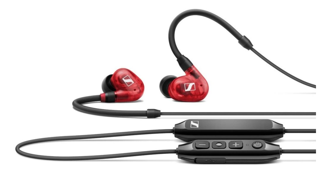 Sennheiser IE 100 PRO Wireless Red - kompletní sada