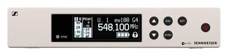 Sennheiser EM 100 G4-B prijímač do racku
