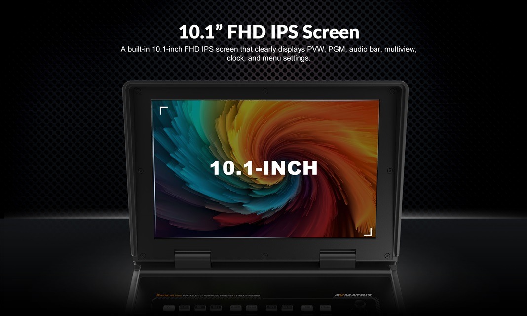 AVMATRIX Shark H4 Plus – obrazový přehled 3