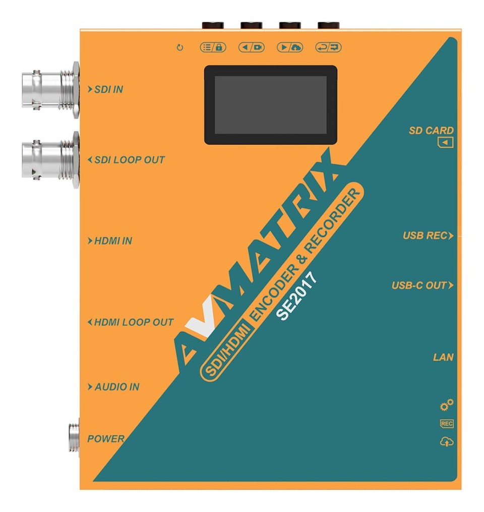 AVMATRIX SE2017 – Čelný panel s displejom