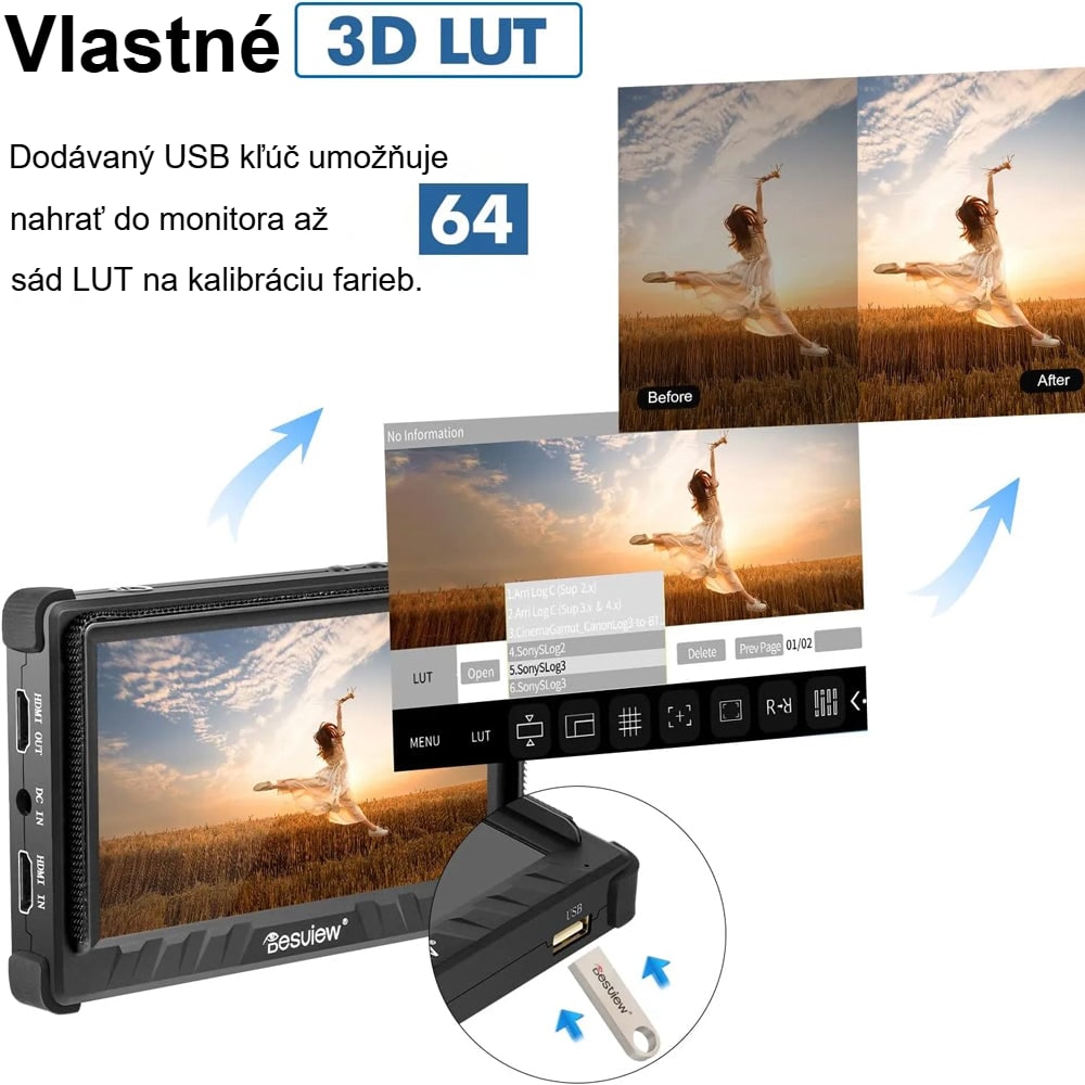 Vlastné 3D LUT