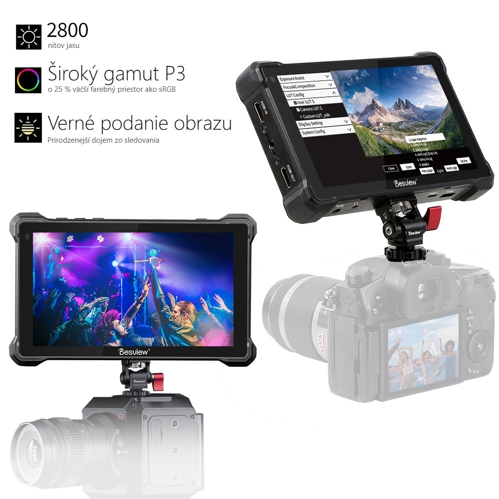 Desview R7SIII – Farebný gamut filmovej úrovne