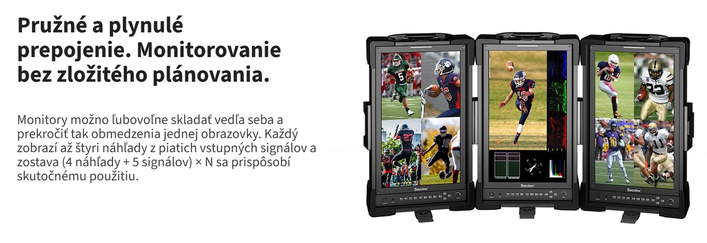 Viac monitorov vedľa seba
