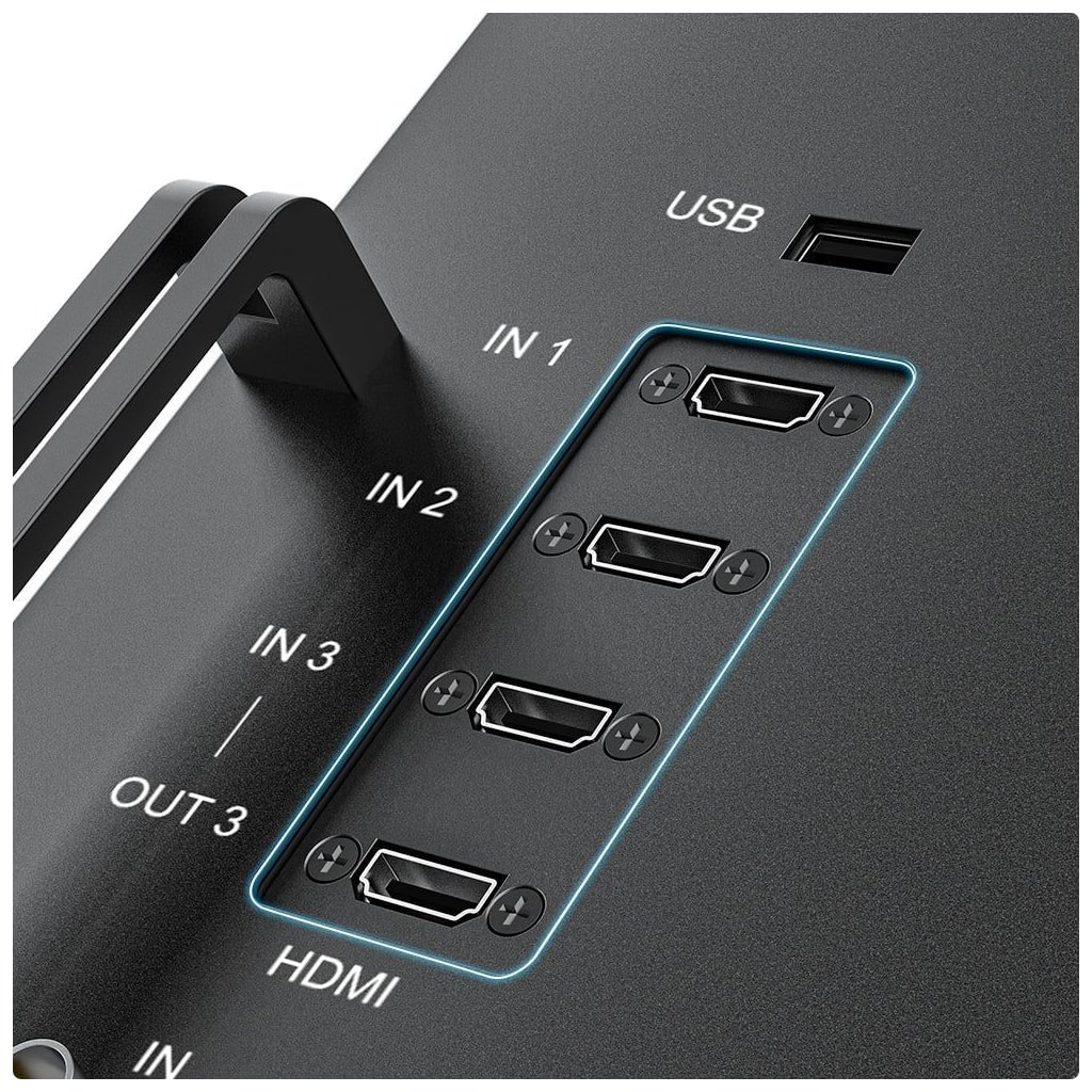 HDMI 4K 60 Hz – tri vstupy a jeden výstup