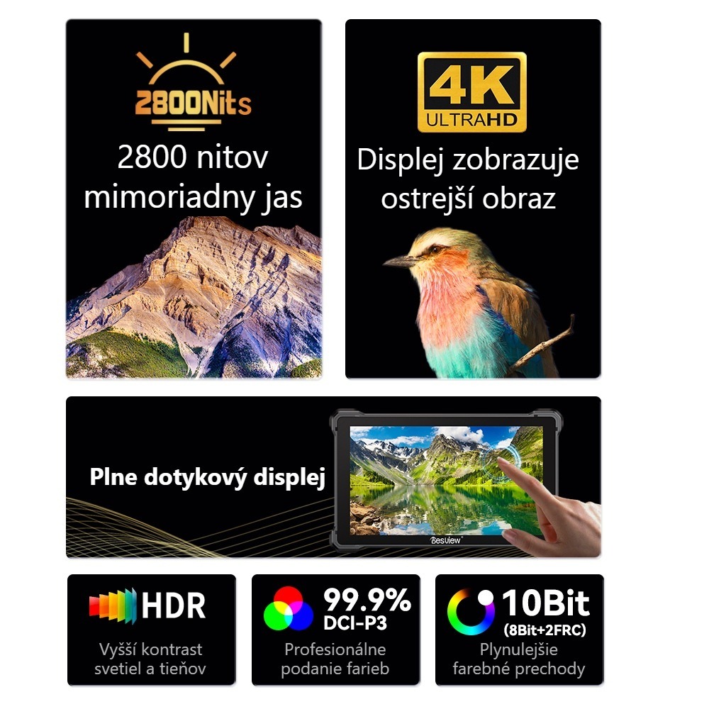 Desview R7III – Hlavné prednosti – vynikajúci výkon
