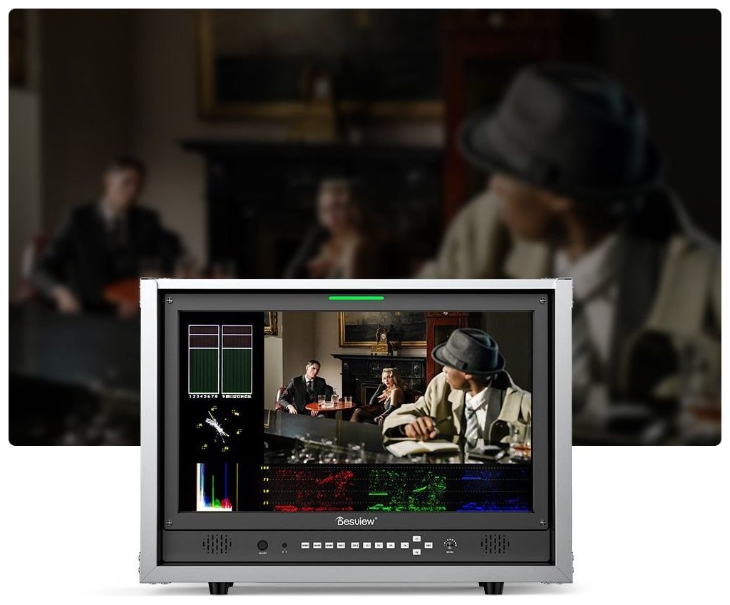 Úplné monitorovanie waveformu v režimoch HDMI aj SDI