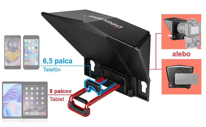 Upínač pre telefón aj tablet