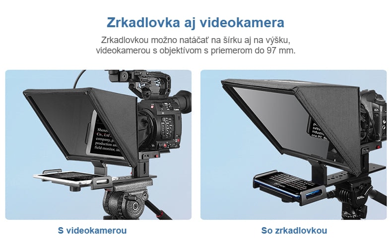 Zrkadlovka aj videokamera