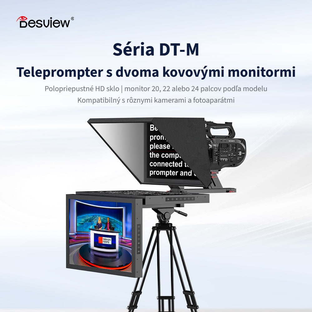 Séria DT-M s dvoma kovovými monitormi