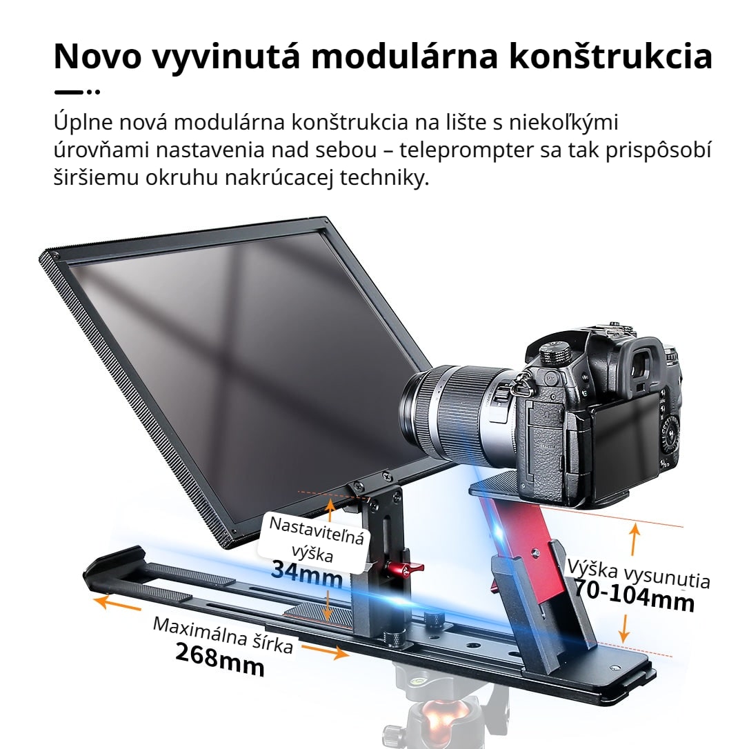 Modulárna konštrukcia na lište