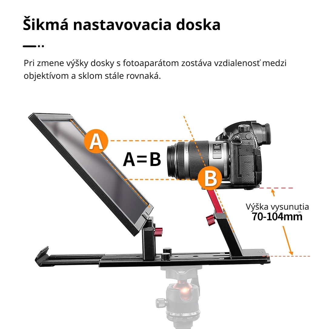 Šikmá nastavovacia doska