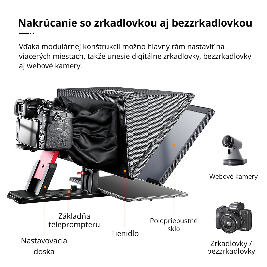 Zrkadlovky, bezzrkadlovky aj webové kamery