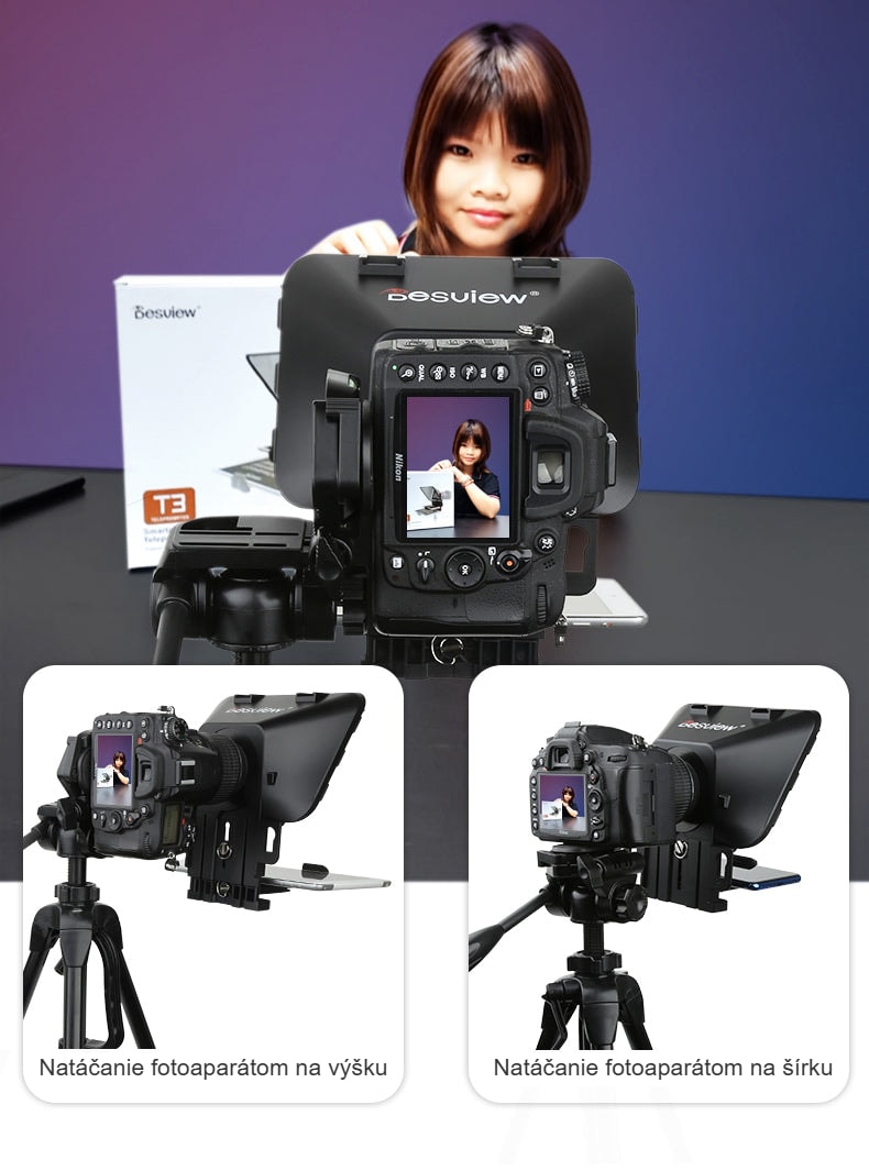 Natáčanie fotoaparátom na výšku aj na šírku