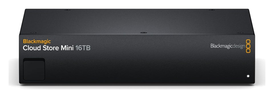 Blackmagic Design Cloud Store Mini 16TB – Na strih, farebné korekcie a zvuk