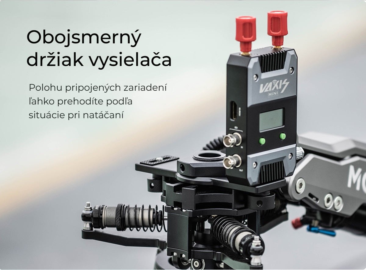 Obojsmerný držiak vysielača