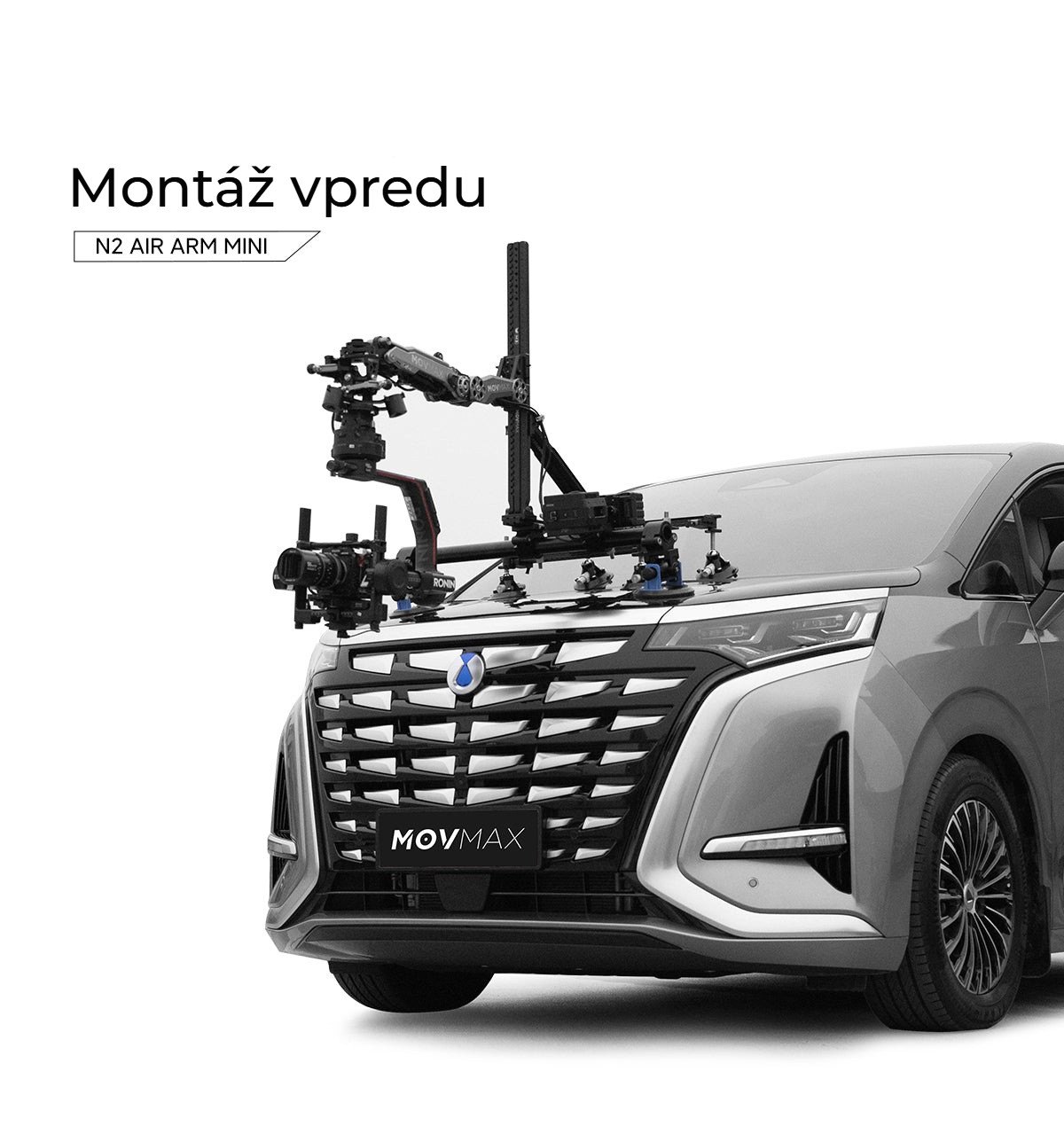 Montáž vpredu