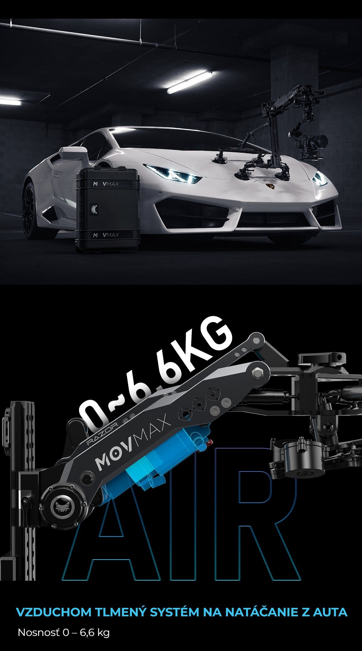 Nosnosť 0 – 6,6 kg