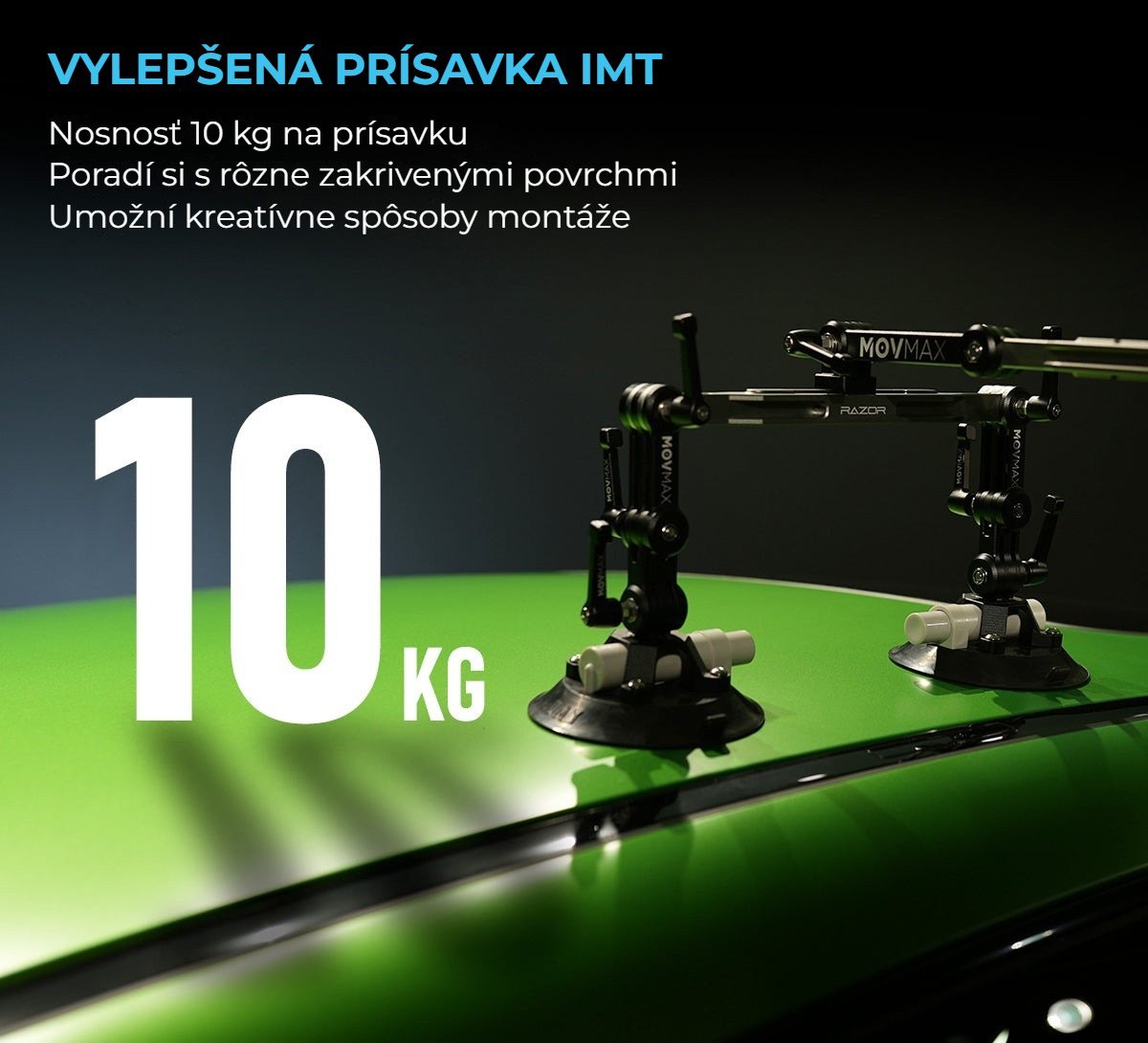 Vylepšená prísavka IMT