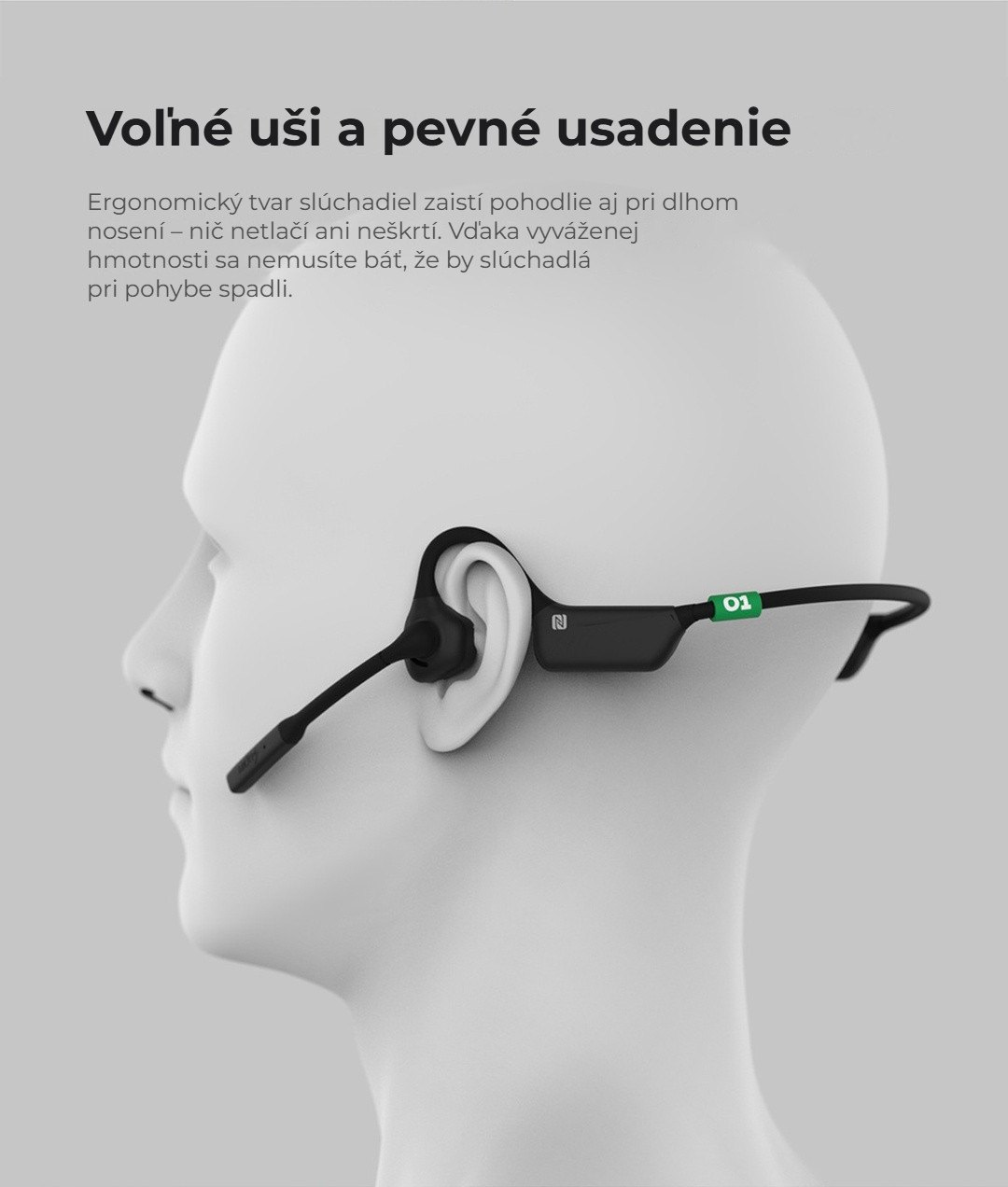 Voľné uši, pevné usadenie