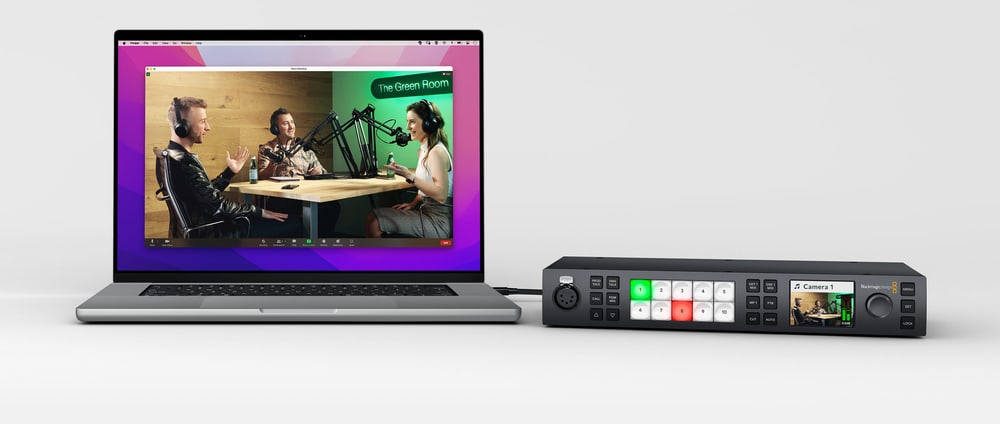 ATEM 1 M/E Constellation 4K – Webkamera pre Zoom, Teams aj streaming