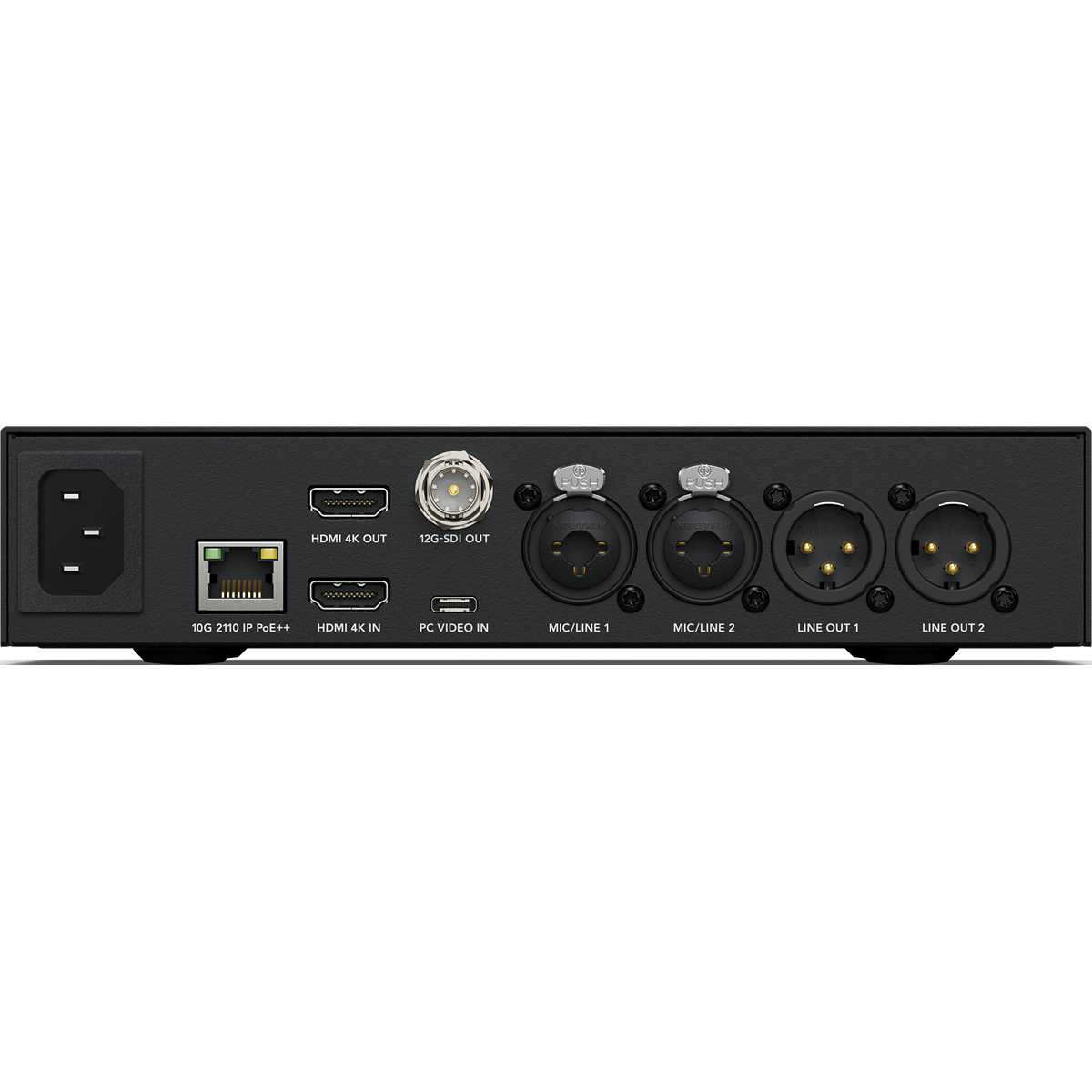 Blackmagic Design 2110 IP Presentation Converter – connections