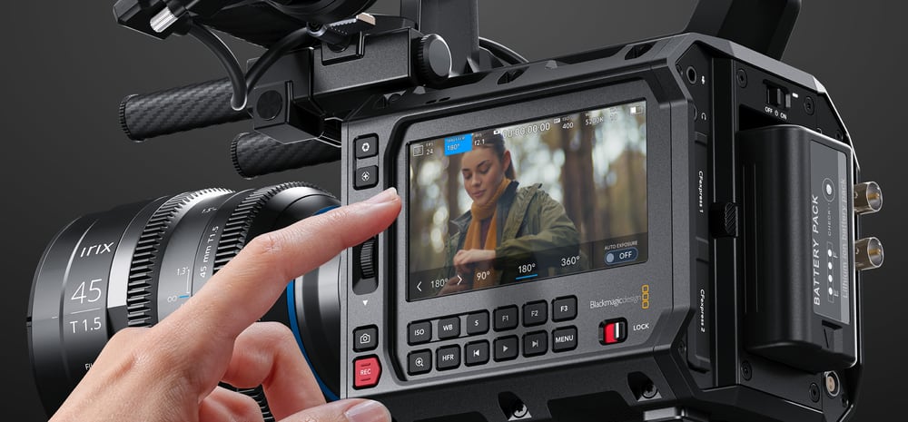 Blackmagic PYXIS 6K (L-Mount) – Ovládanie pod prstami