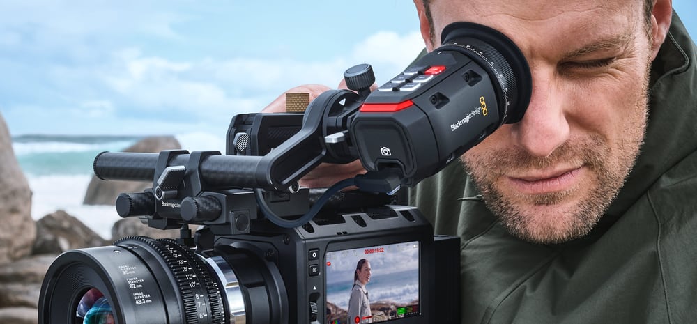 Blackmagic PYXIS 6K (L-Mount) – Voliteľný hľadáčik a monitor